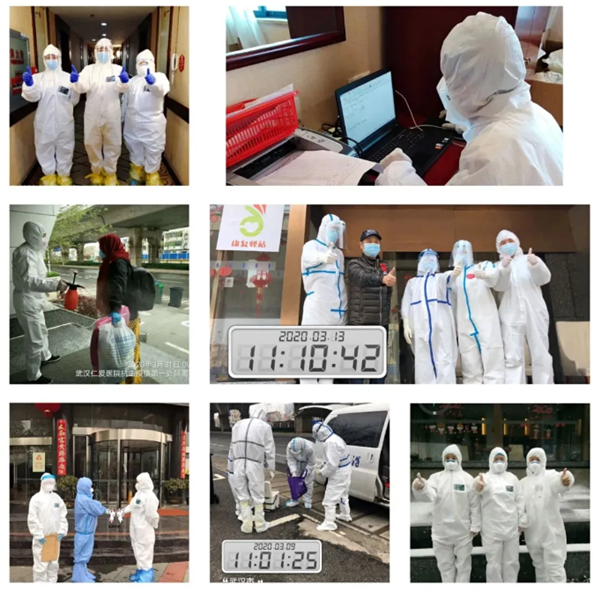 武汉仁爱医院荣获“抗疫先锋”声誉称呼！